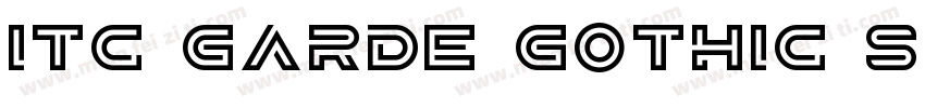 ITC GARDE GOTHIC STD字体转换